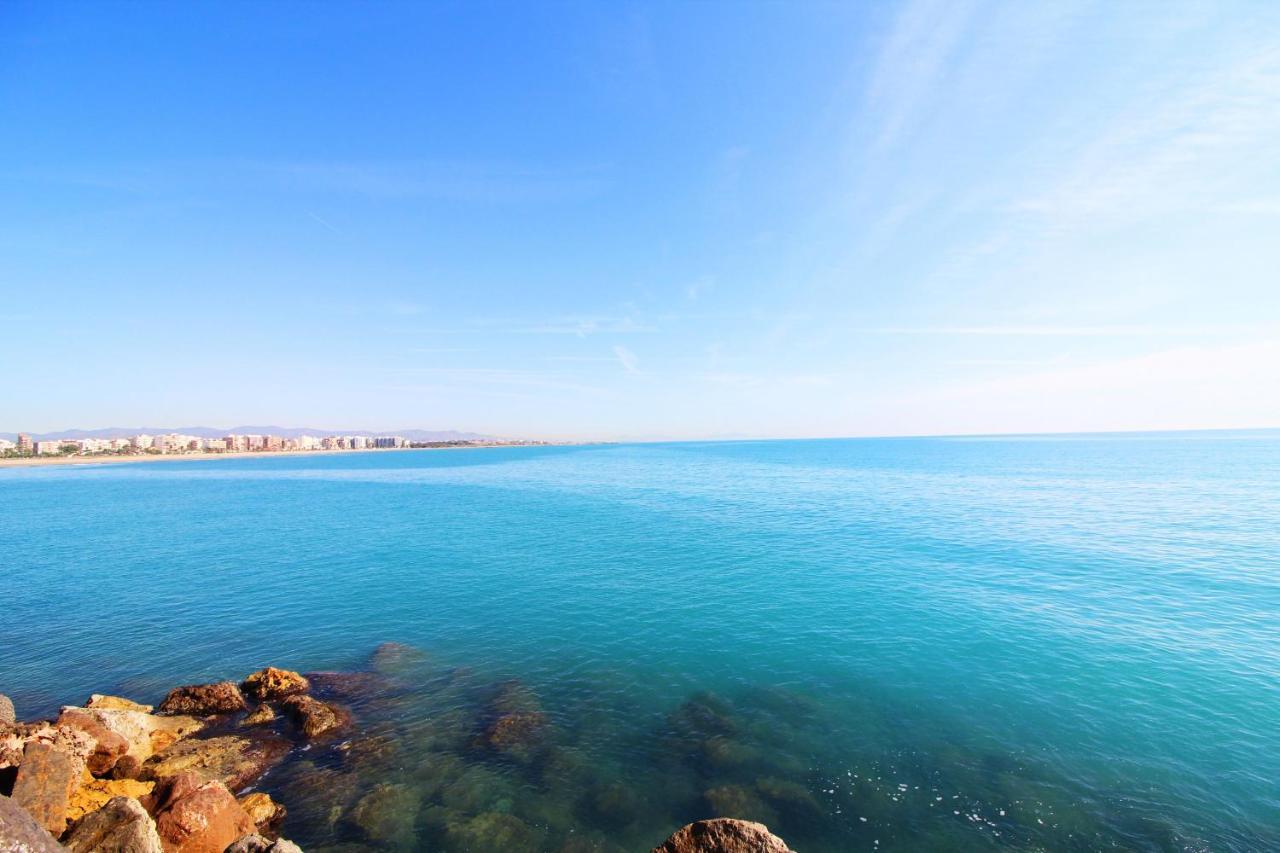 Global Properties, Apartamento Con 2 Habitaciones Y Perfecta Ubicacion En La Playa Puerto de Sagunto Bagian luar foto